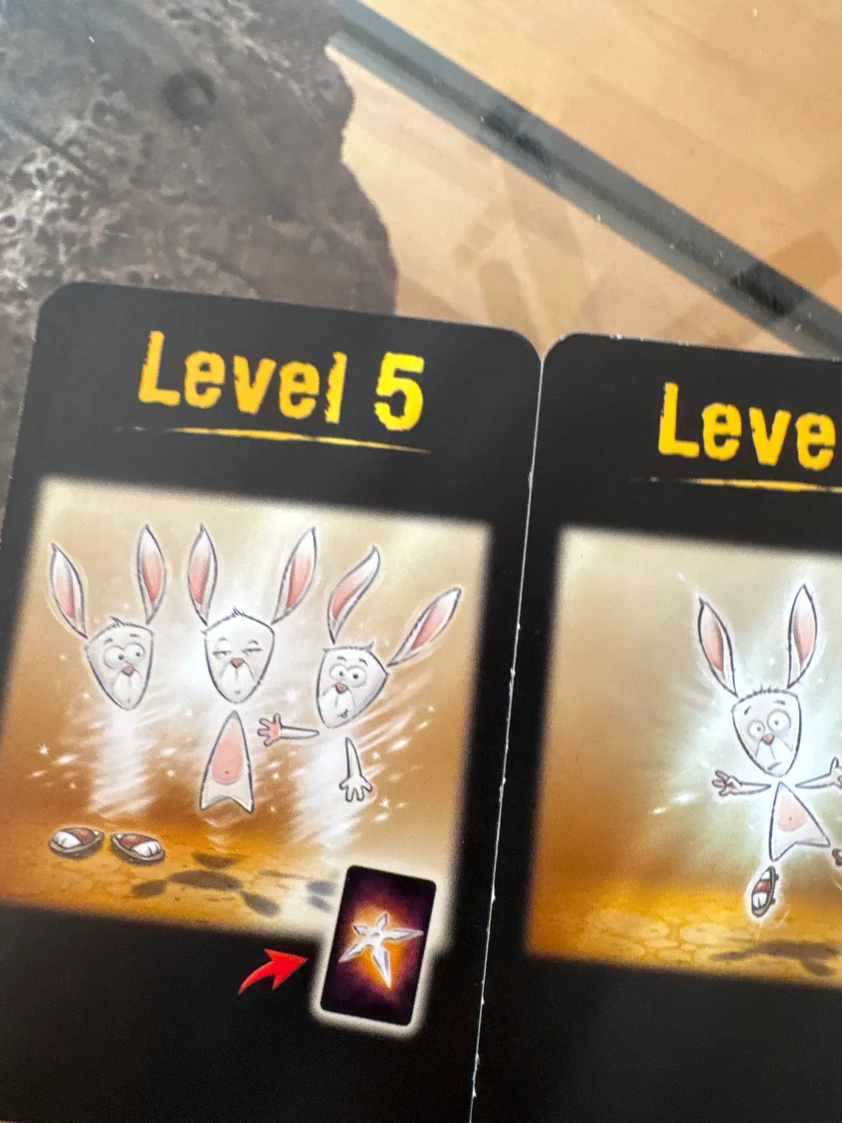 Rabbit Cards Game Level 5
