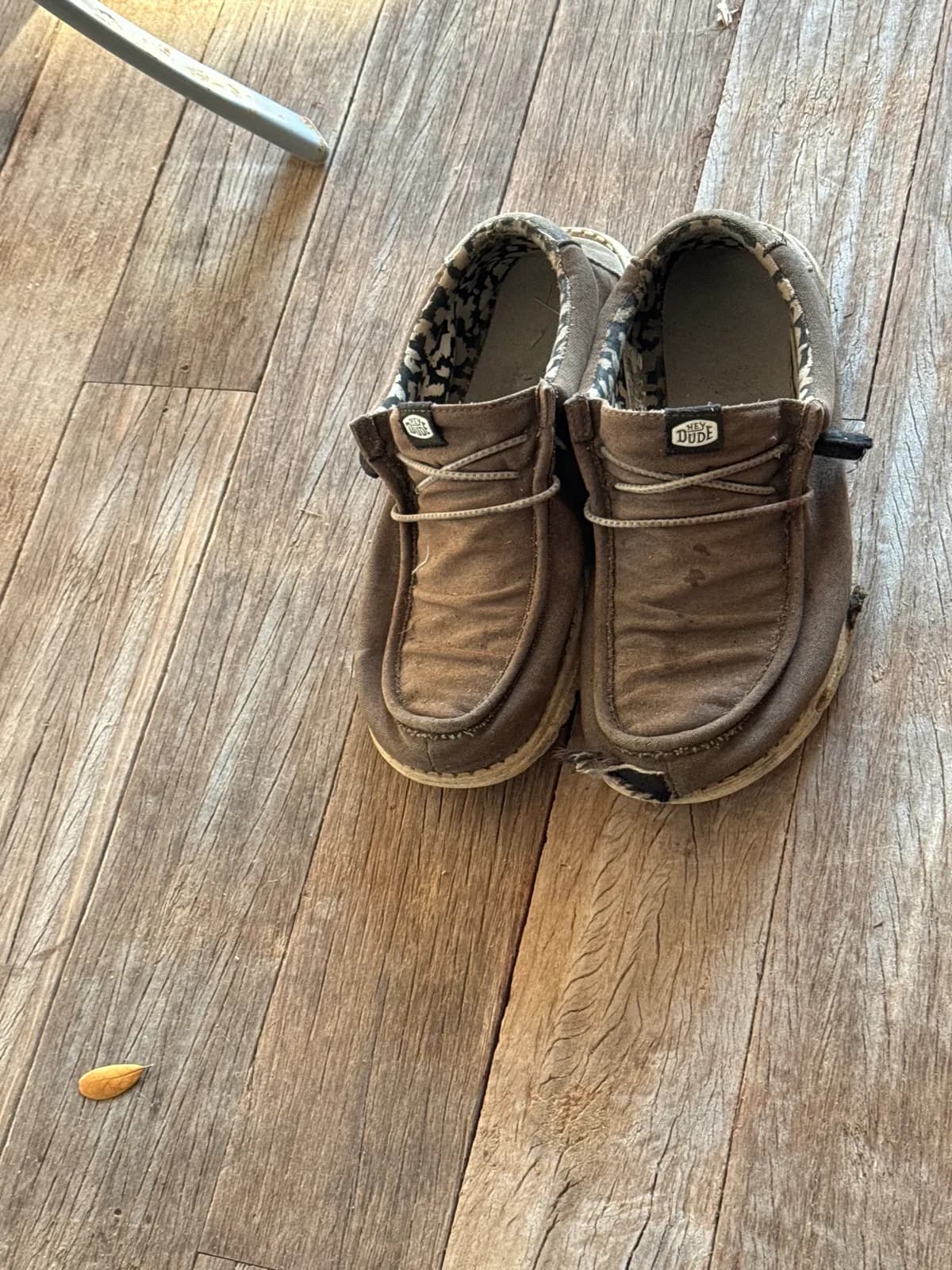Brown Hey Dude Shoes