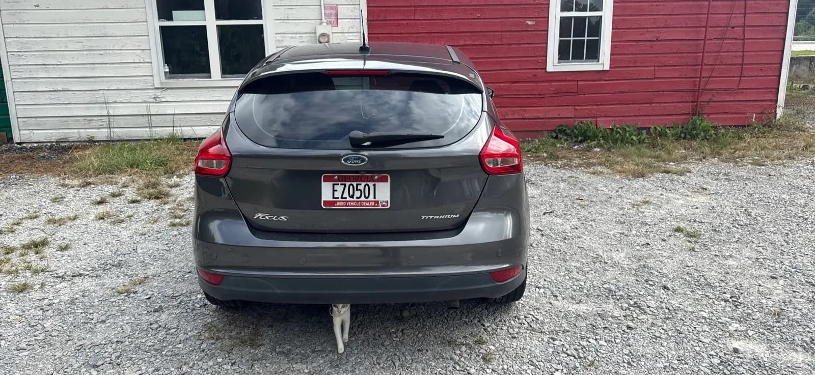 2017 Ford Focus Hatchback Gray 5-Door - photo 4