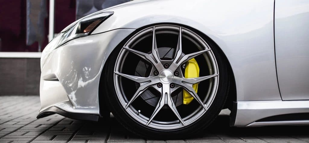 Set of 4 alloy wheels