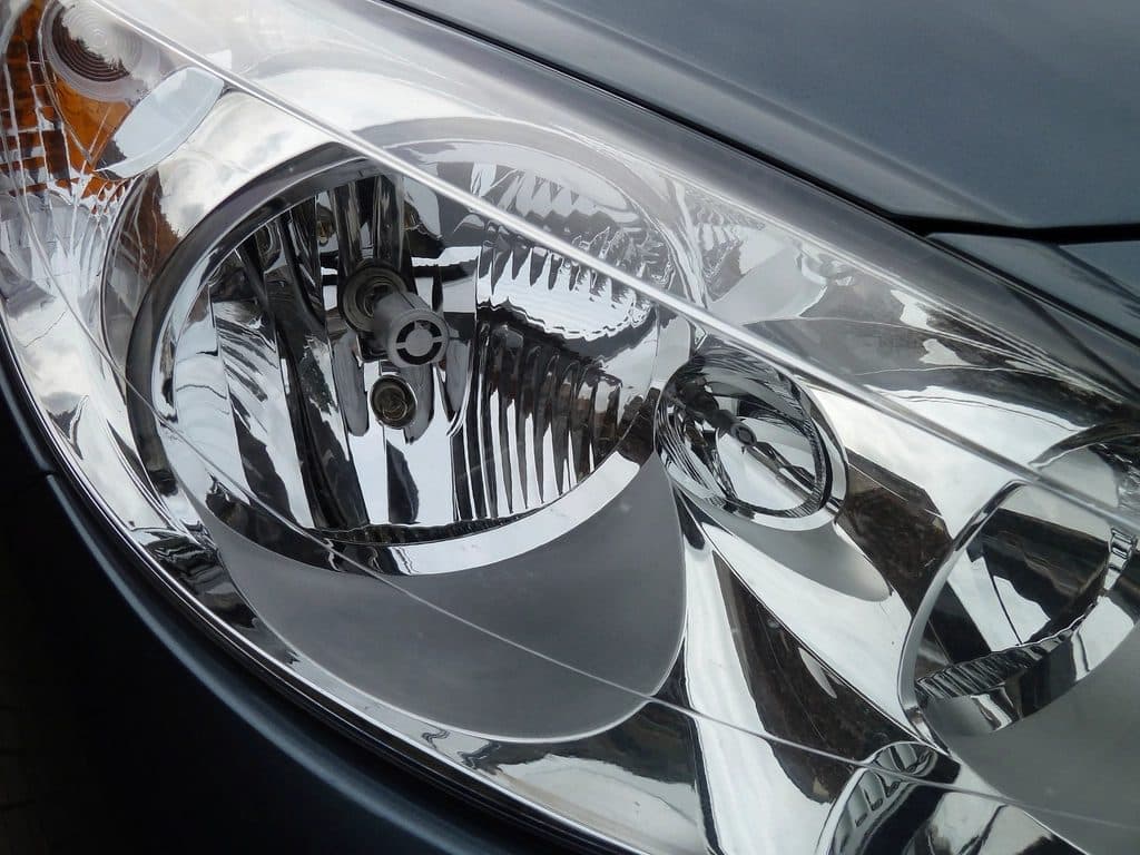 Headlight assembly, passenger side