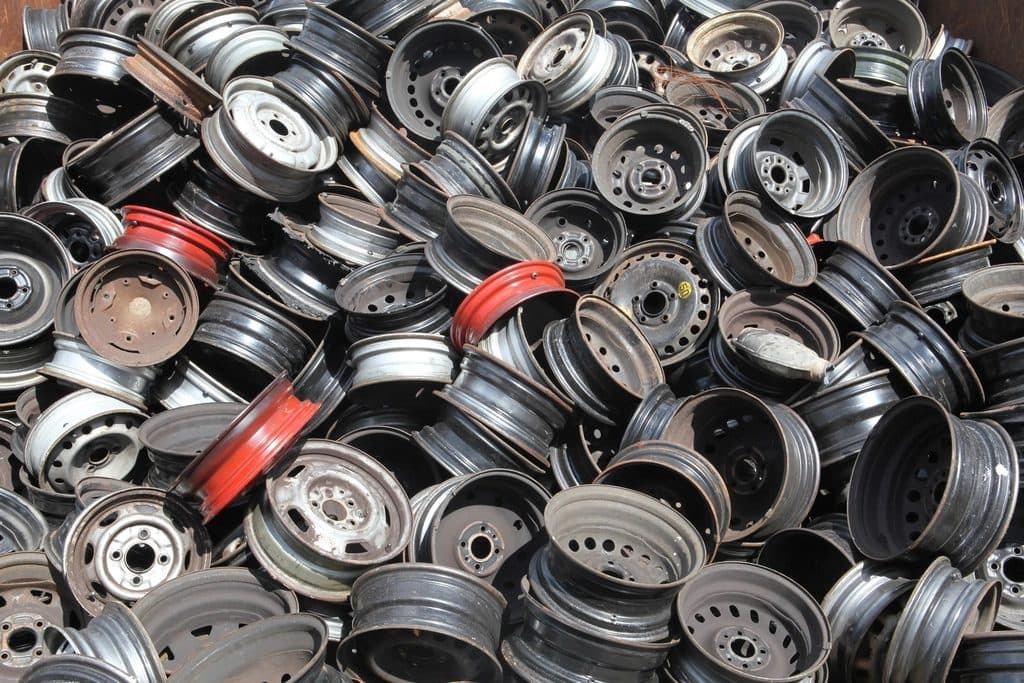 Brake rotors and pads, front set