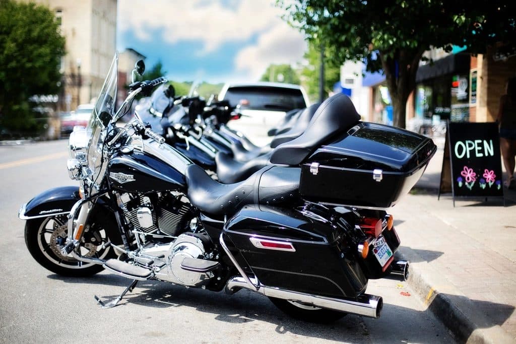 Touring bike with hard bags - photo 2
